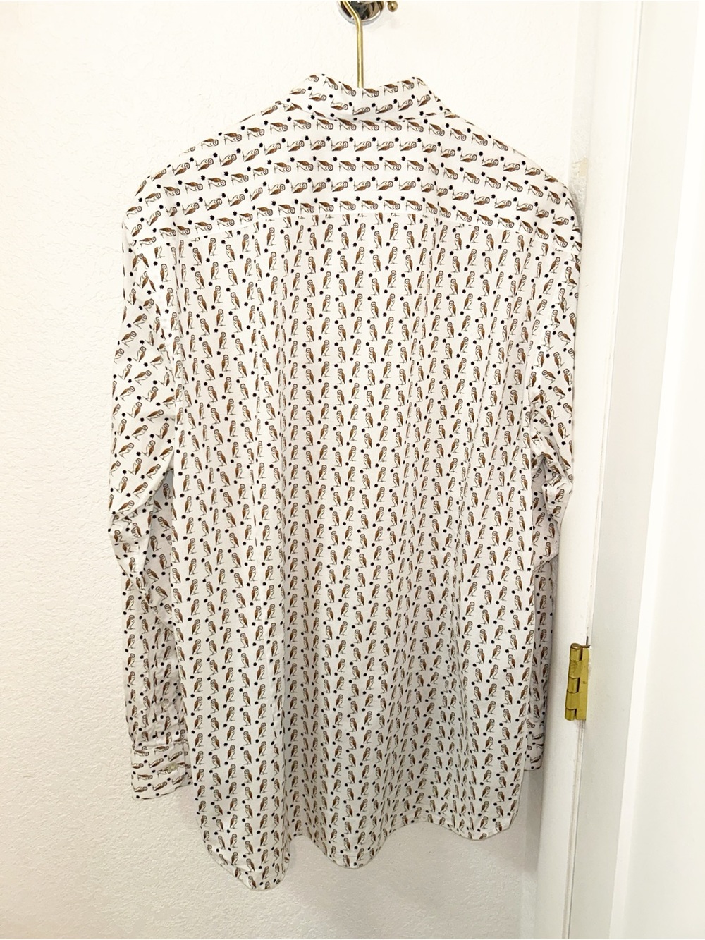 ETRO The Barn Owl Comfortetro Stretch Cotton Button Up Men’s Shirt SZ: 44 - Picture 16 of 16